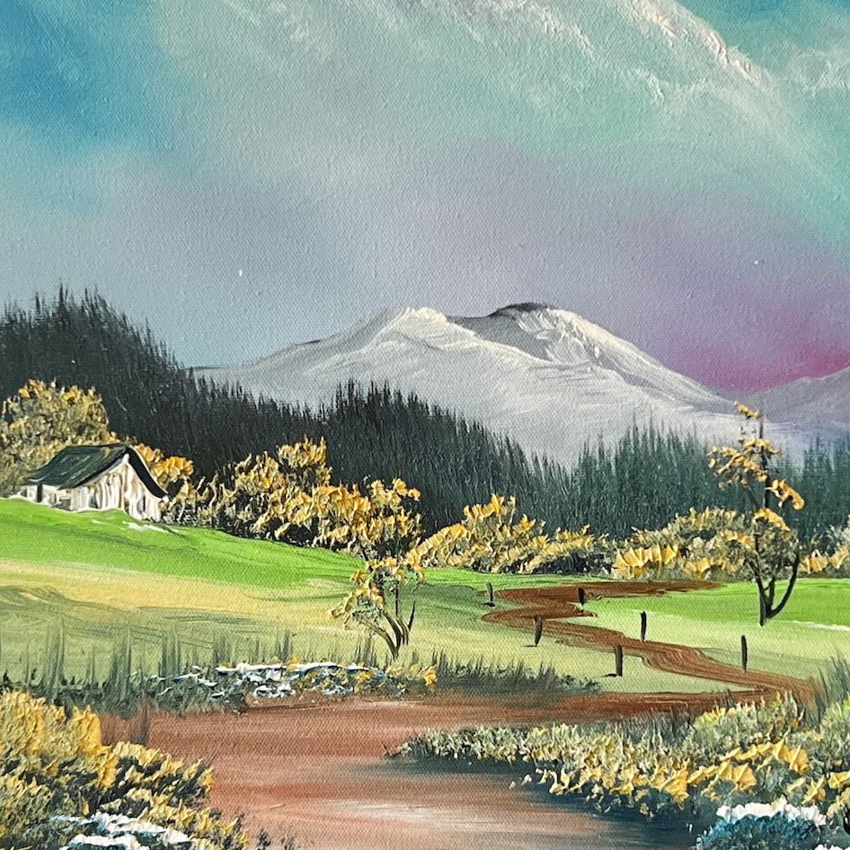 Mixed Media painting, Landscape Stephanie Prouha, Cover view