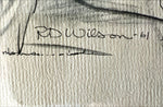 Print, Landscape, R.D. Wilson, Signature view