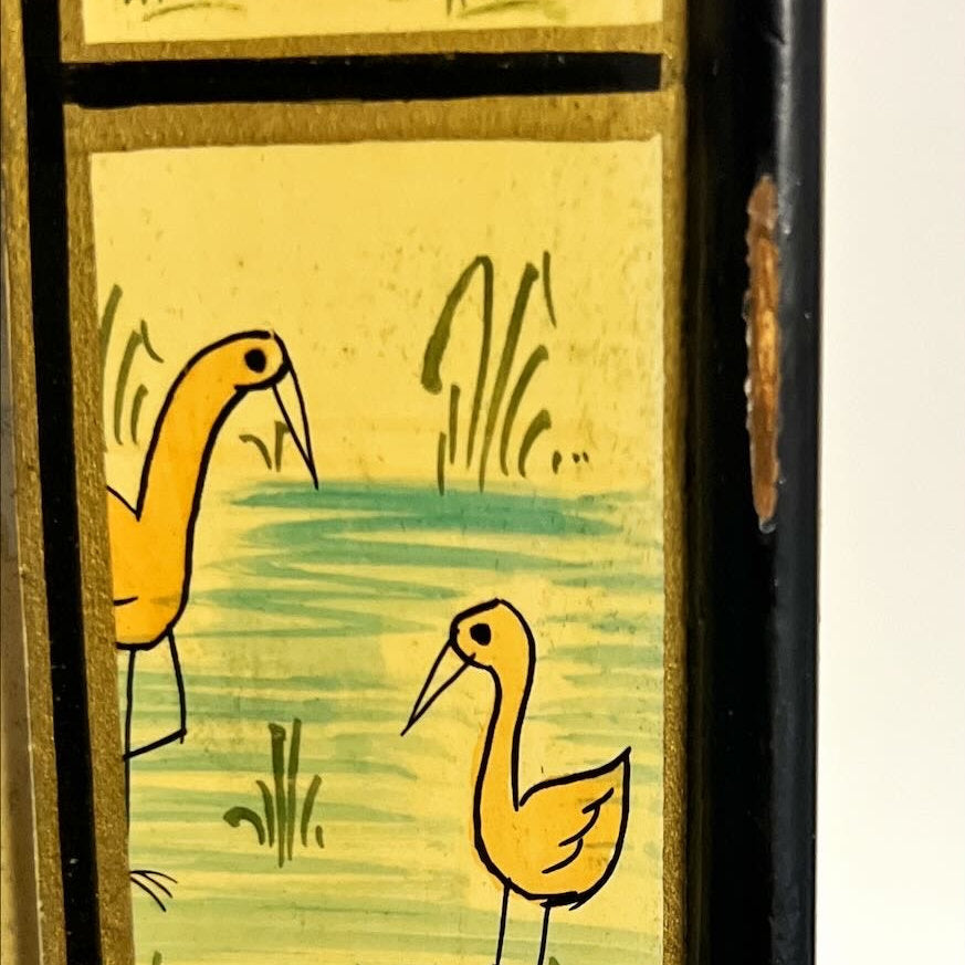 Home, Picture frame, Cute Picture Frame with Giraffes, Elephants, Birds, Trees,  and Huts, Cover view