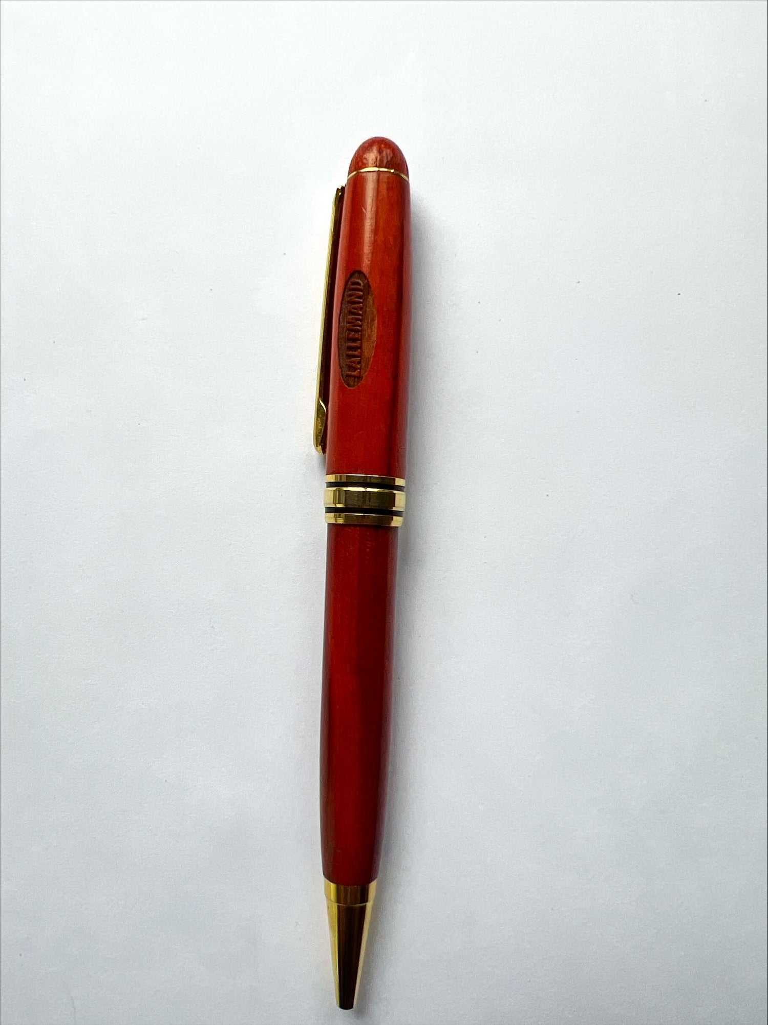 Home, Pen, Artifact, Euro-Style Wood Pen, Lallemand, Front view