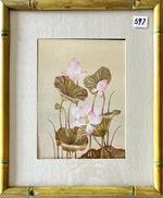 Watercolour painting, Floral Unknown Artist, Front view