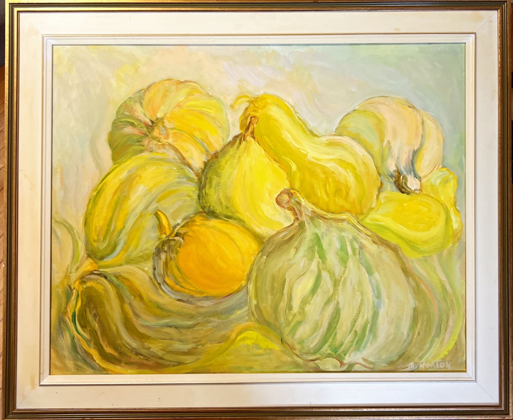 Oil painting, Still Life Mildred Horton, Front view