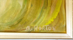 Oil painting, Still Life Mildred Horton, Signature view