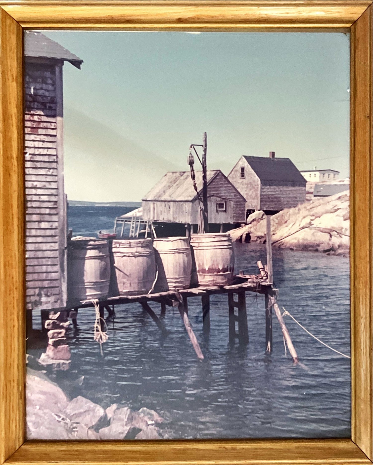 Photo, Nautical, Seascape Wood, Front view