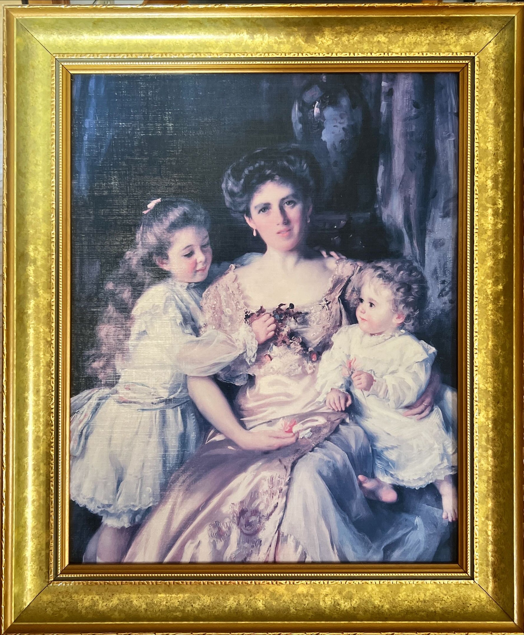 Print, Figures, Unknown Artist, Front view