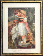 Print, Figures, Pears, Front view