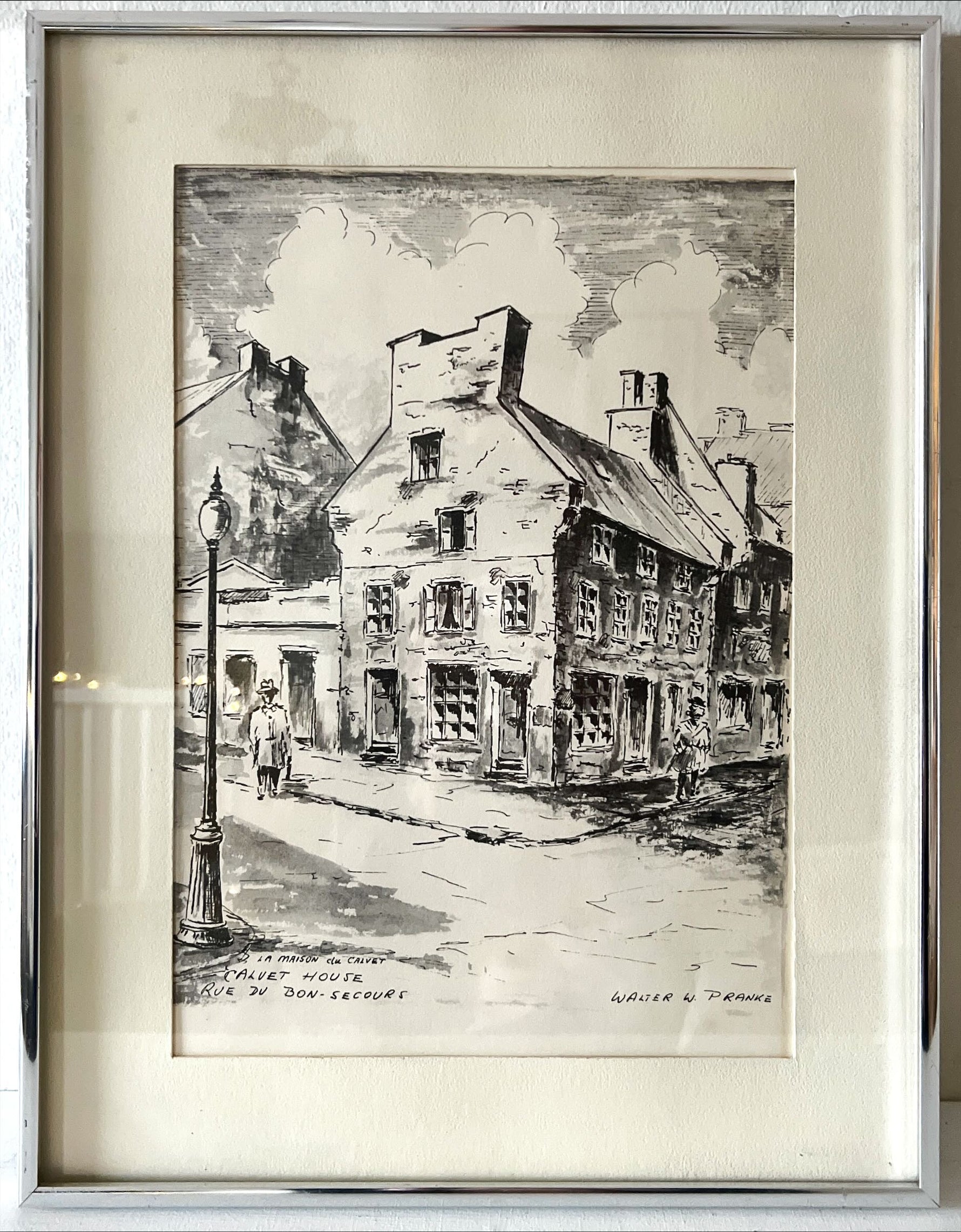 Print, Landscape, Walter W. Pranke, Front view