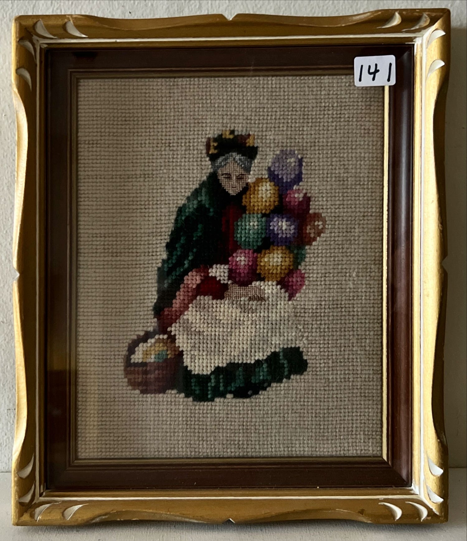 Craft work, Embroidery, Material: Textile, Unknown Artist, Front view