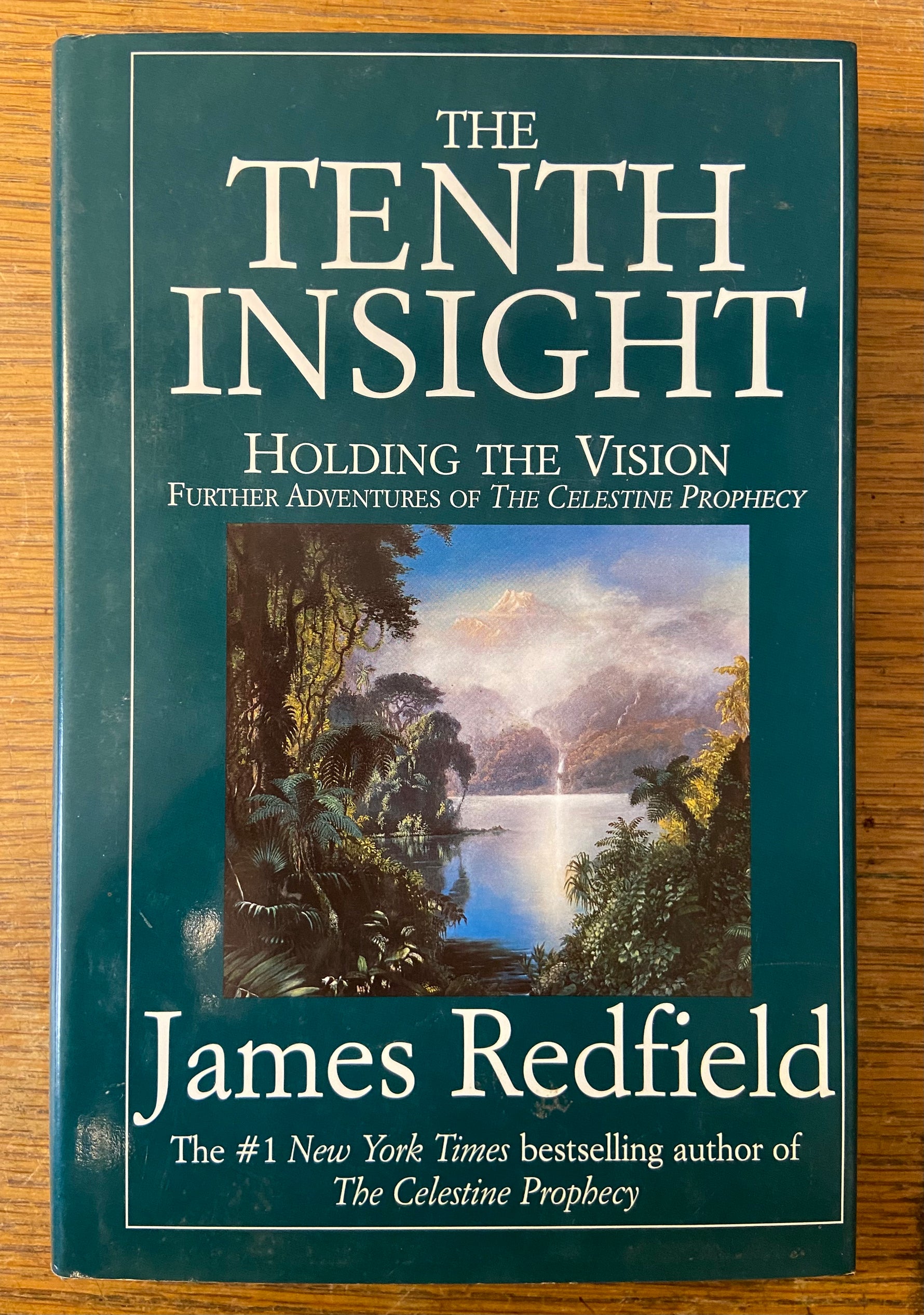 Book, Fiction, James Redfield, The Tenth Insight: Holding the Vision, Front view