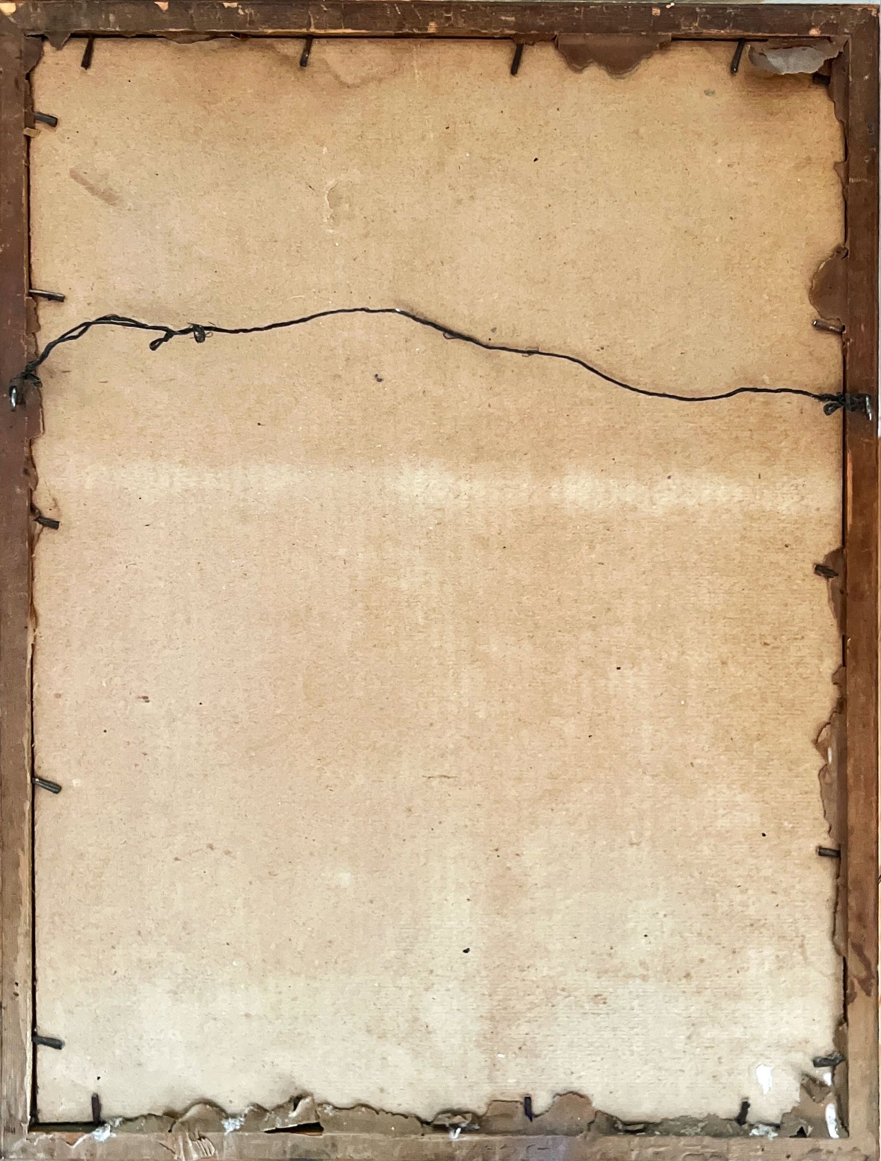 Print, Nautical, Unknown Artist, Back view