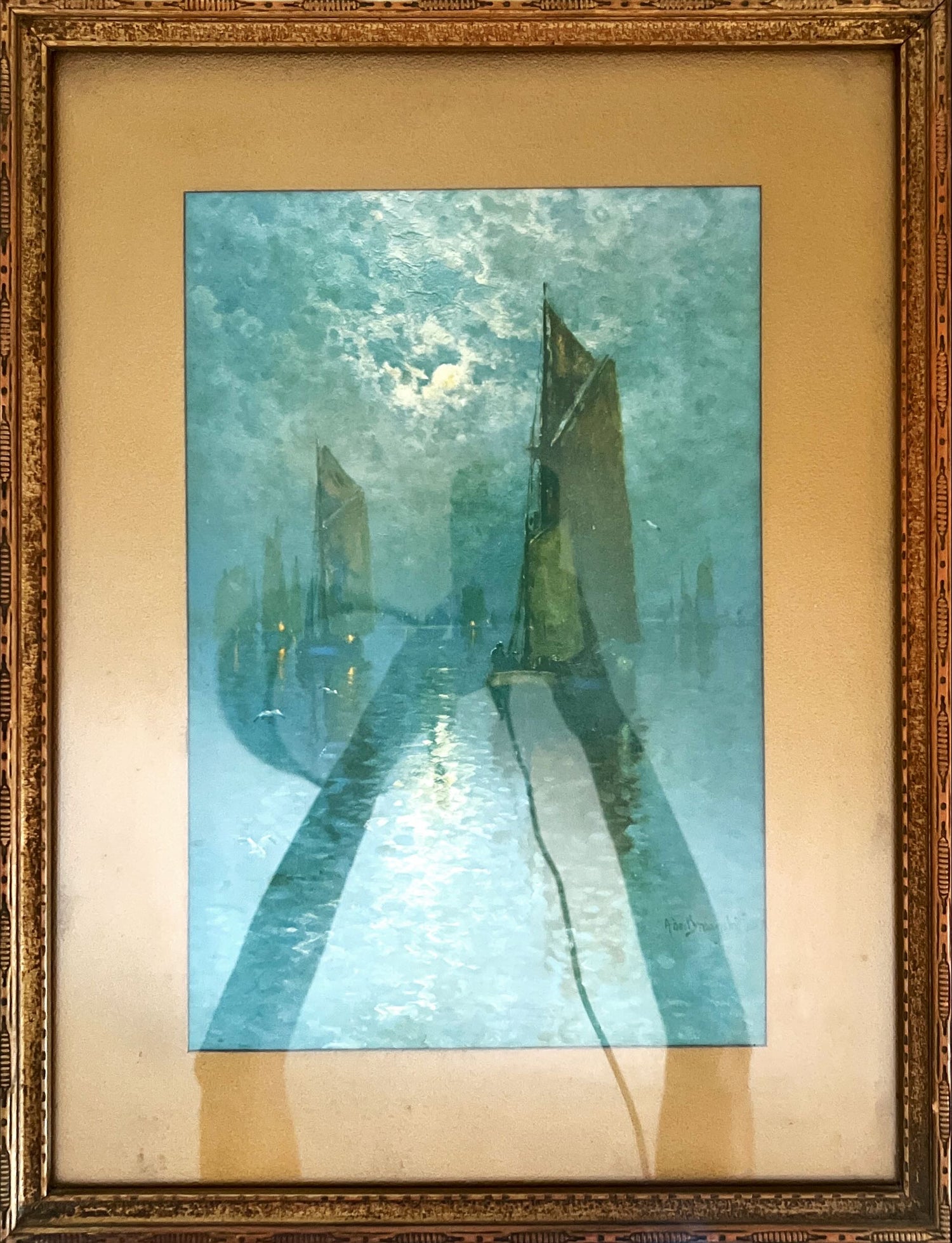 Print, Nautical, Unknown Artist, Front view