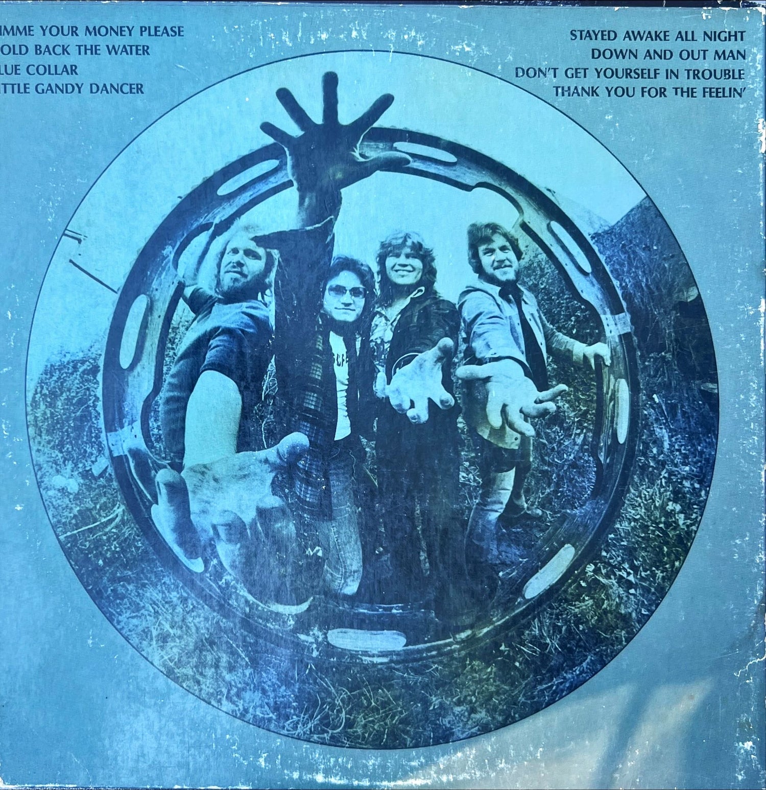 Vinyl record, Rock Bachman-Turner Overdrive, Back view