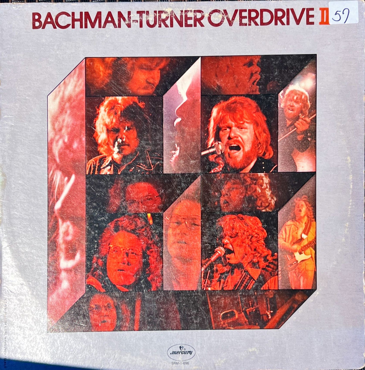 Vinyl record, Rock Bachman-Turner Overdrive, Front view