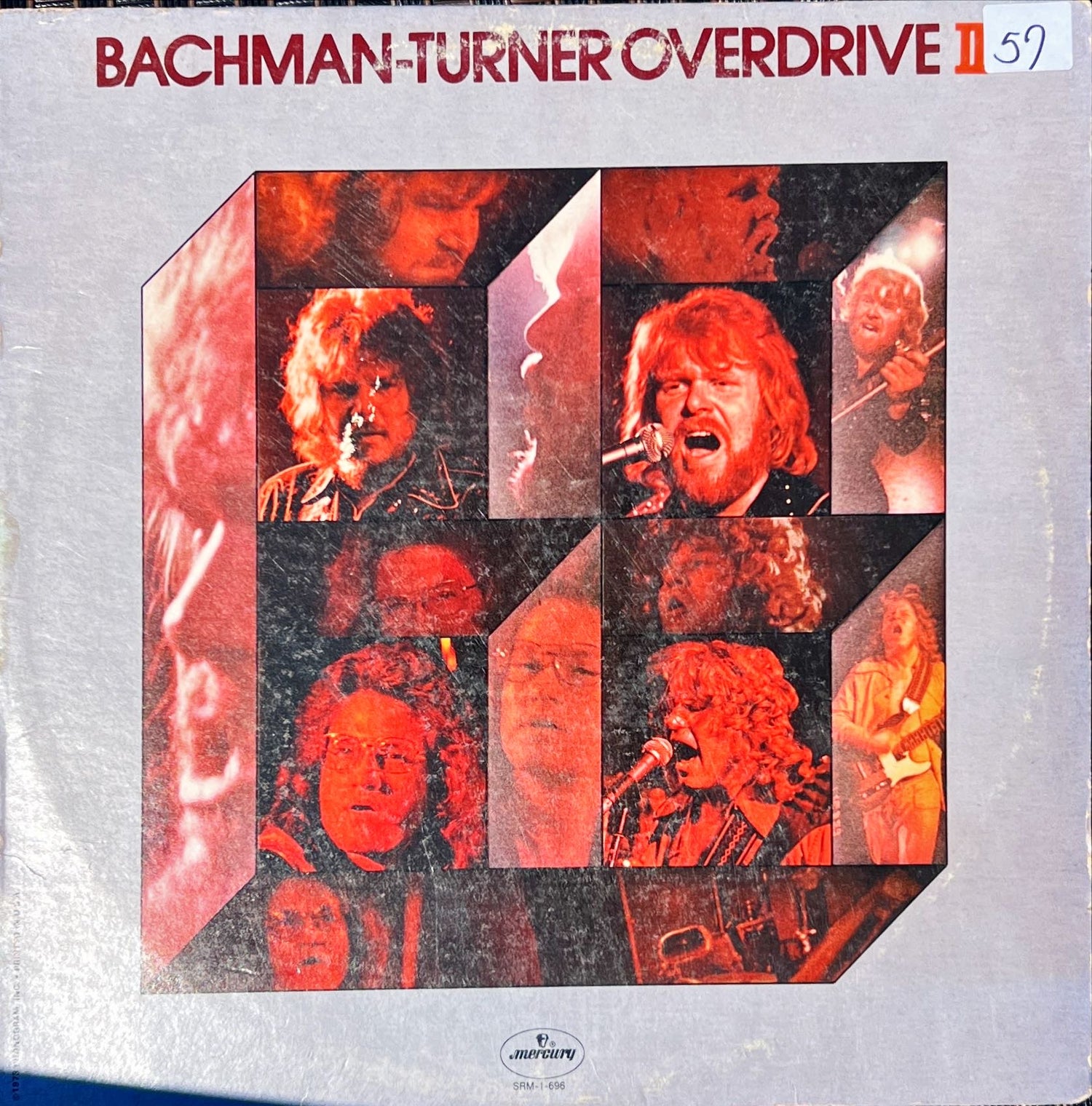 Vinyl record, Rock Bachman-Turner Overdrive, Front view
