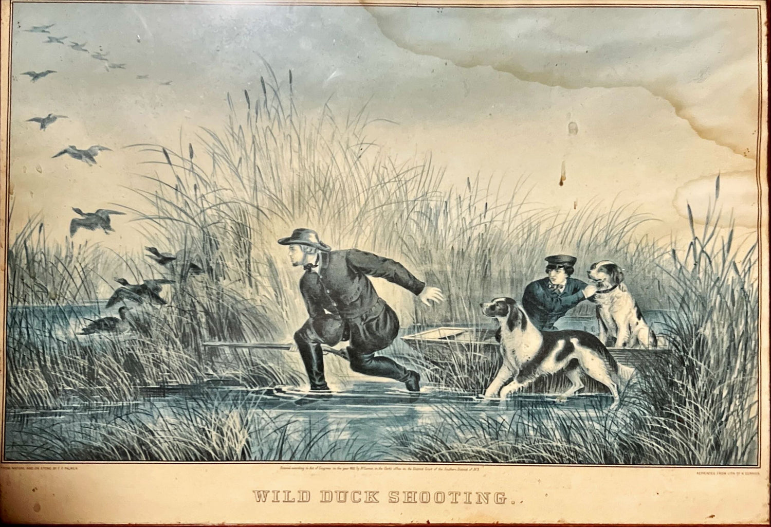 Print, Sport, N. Currier, Art view