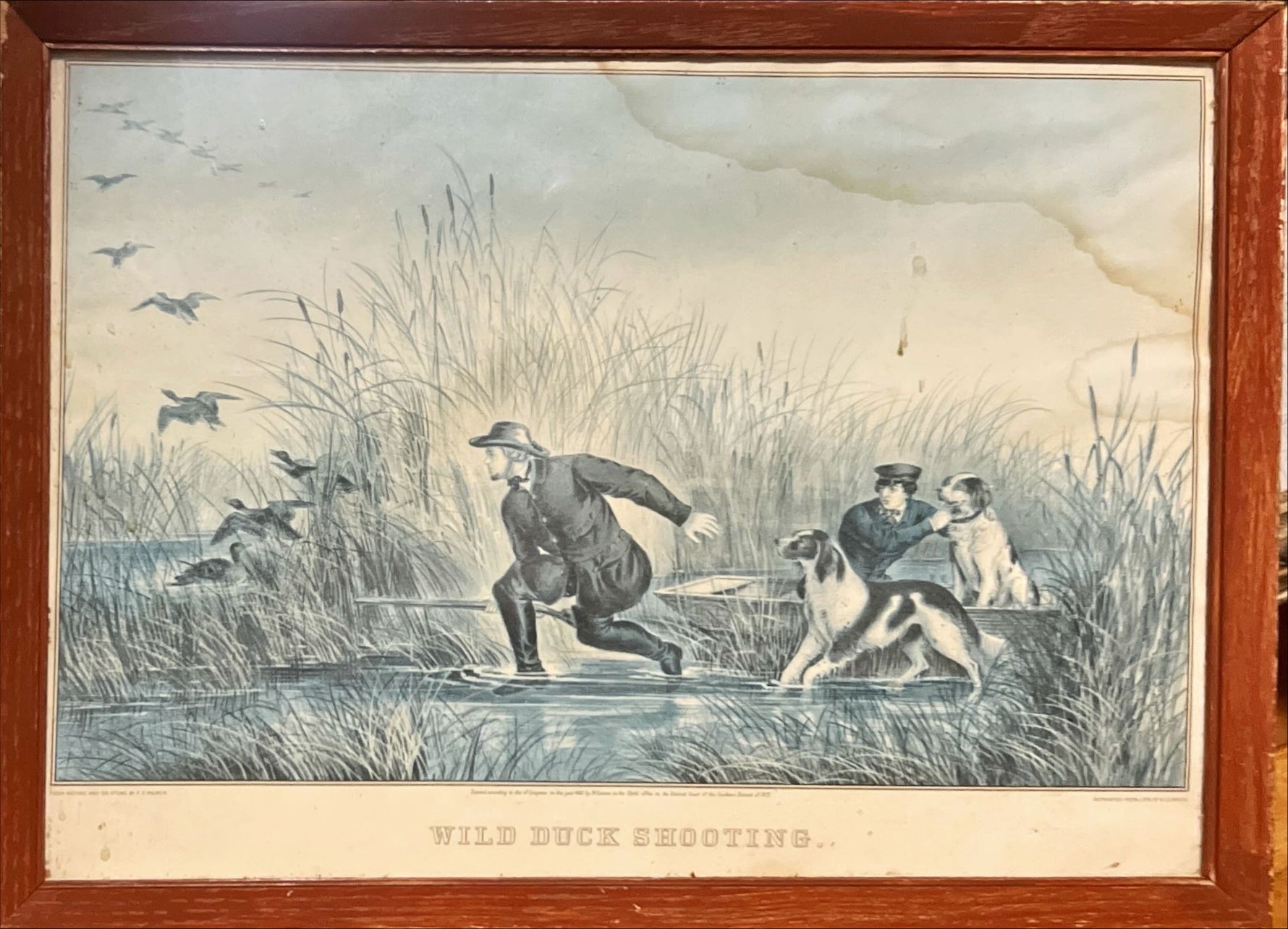 Print, Sport, N. Currier, Front view