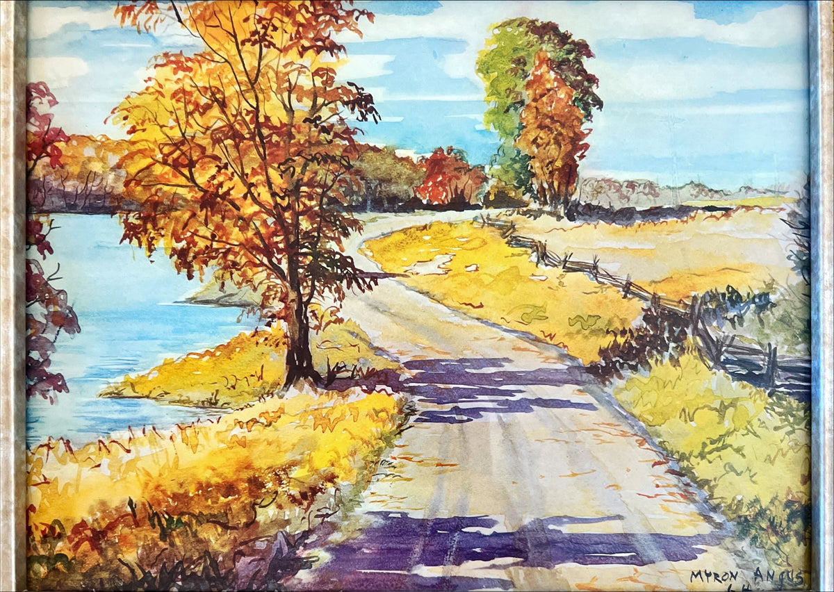 Print, Landscape, Myron Angus, Art view