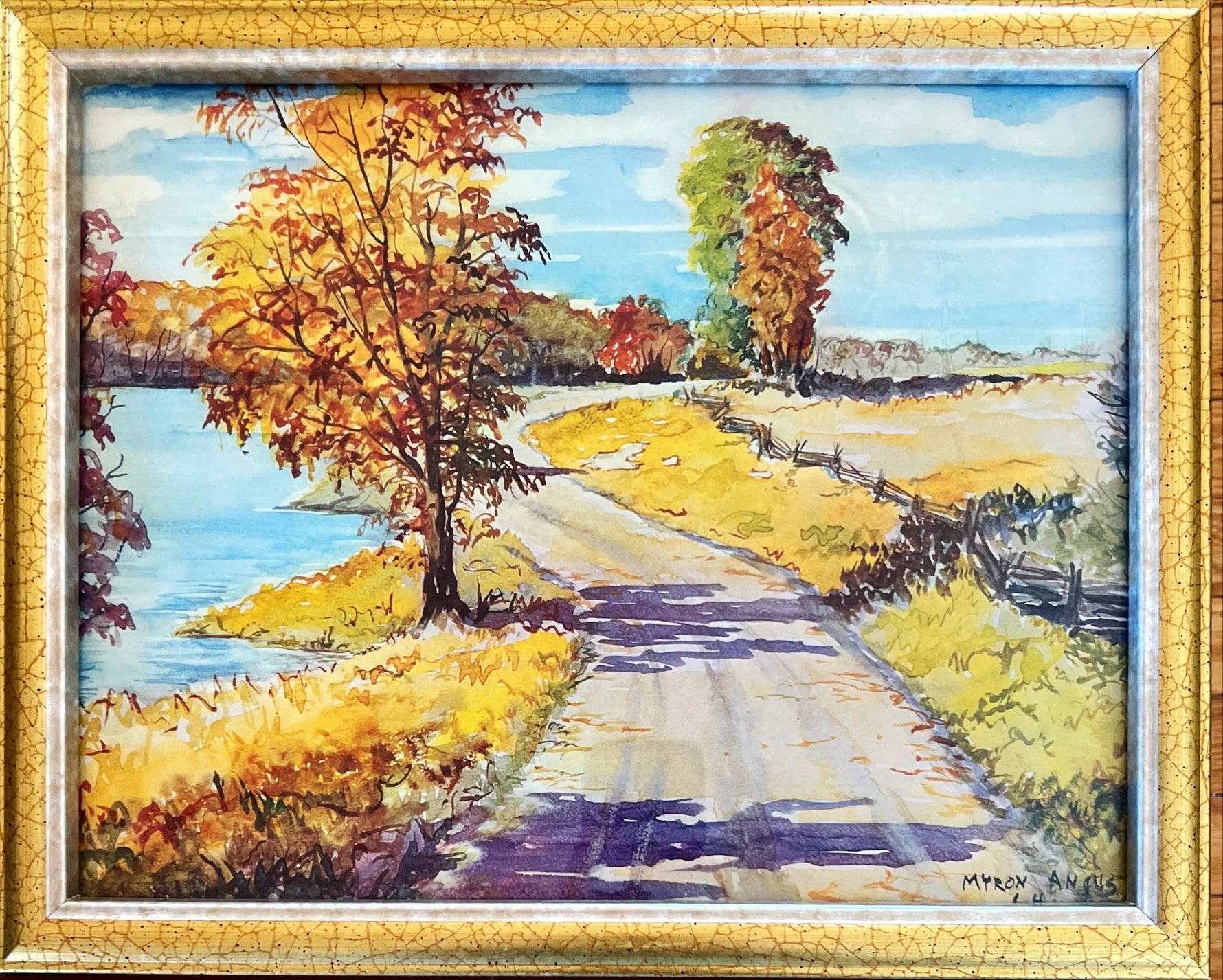 Print, Landscape, Myron Angus, Front view