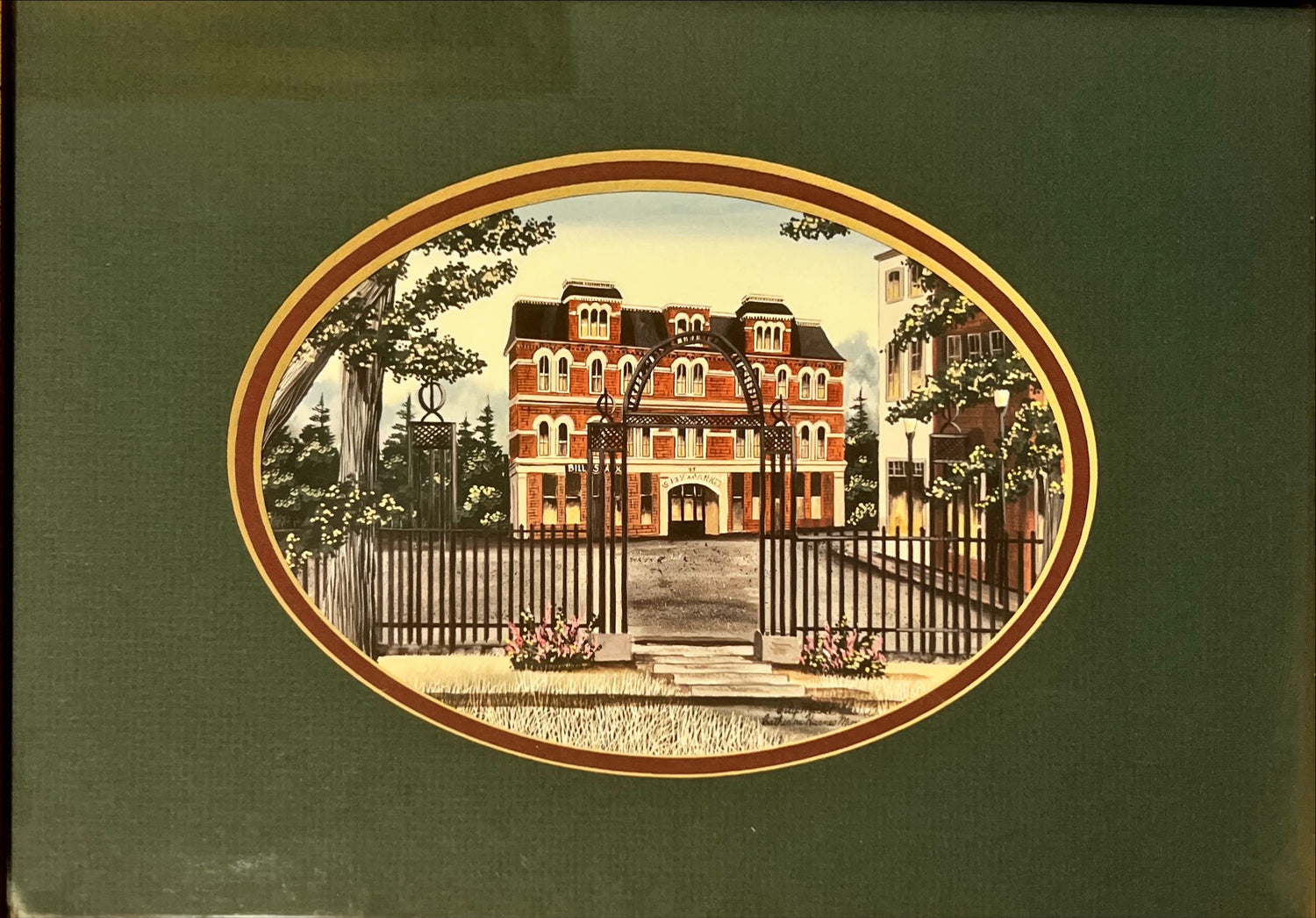 Print, Architecture, Buildings, Catherine Karnes Munn, Art view