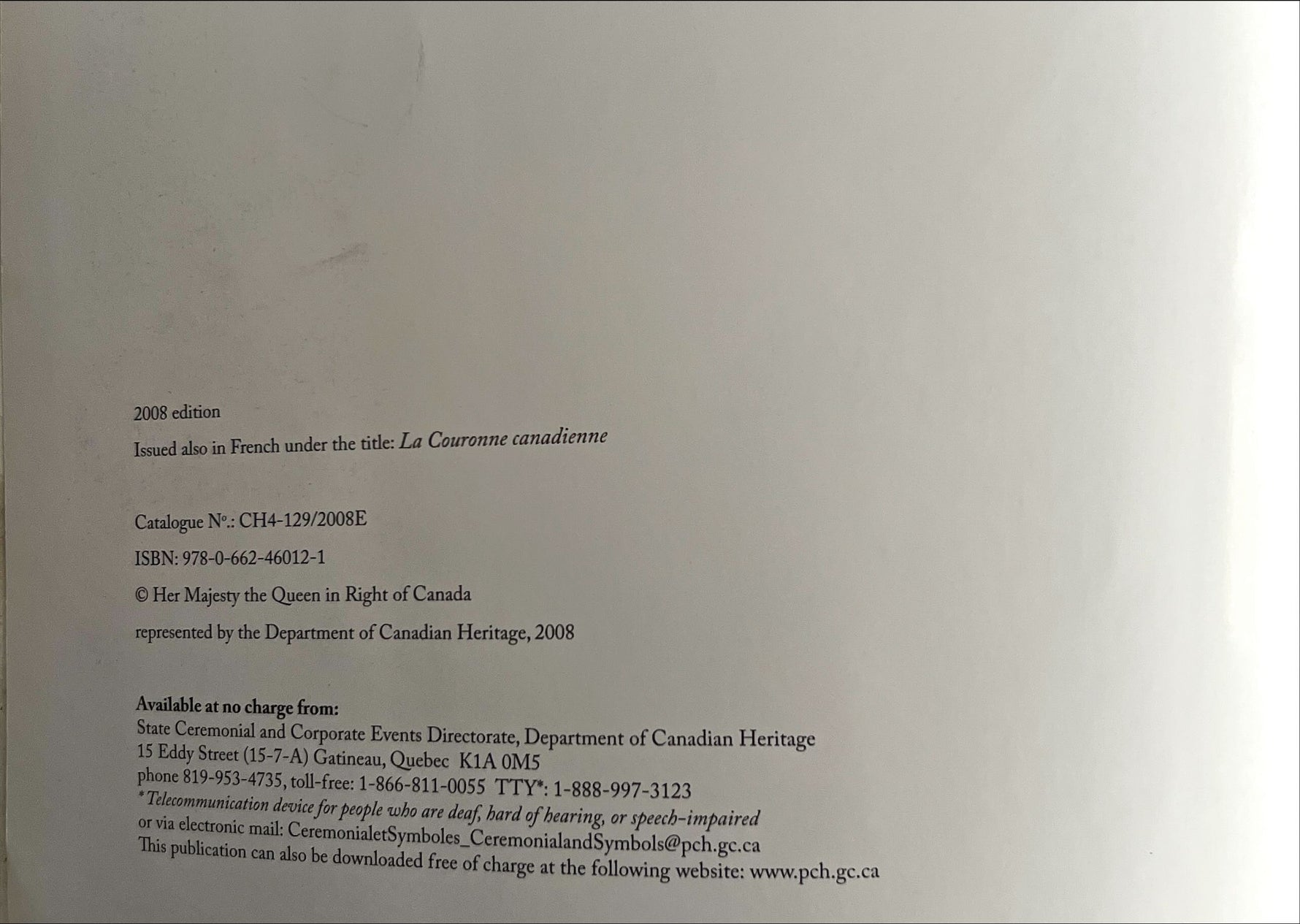 Magazine, Royals, , A Crown of Maples: Constitutional Monarchy in Canada, Inside view