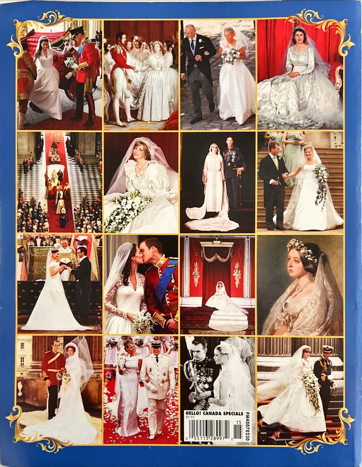 Magazine, Royals, , Hello! CanadaRoyal Special: The World’s Greatest Royal Weddings A Collection of Magical Love Stories., Back view