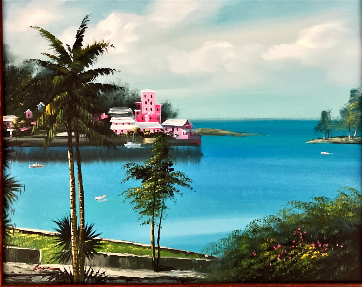 Mixed Media painting, Seascape Unknown Artist, Art view