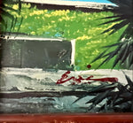 Mixed Media painting, Seascape Unknown Artist, Signature view
