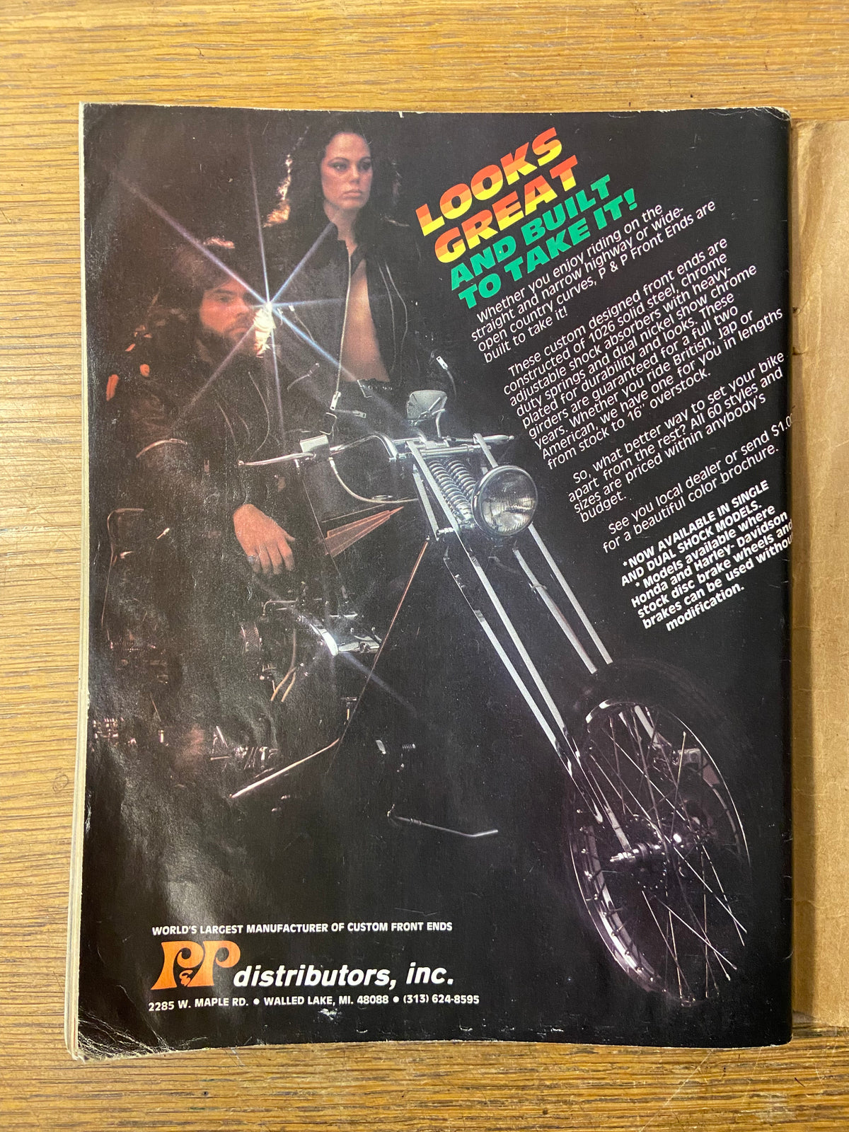 Magazine, Adult, , Easy Riders, No. 96, Vol. 10, June 1981, Back view