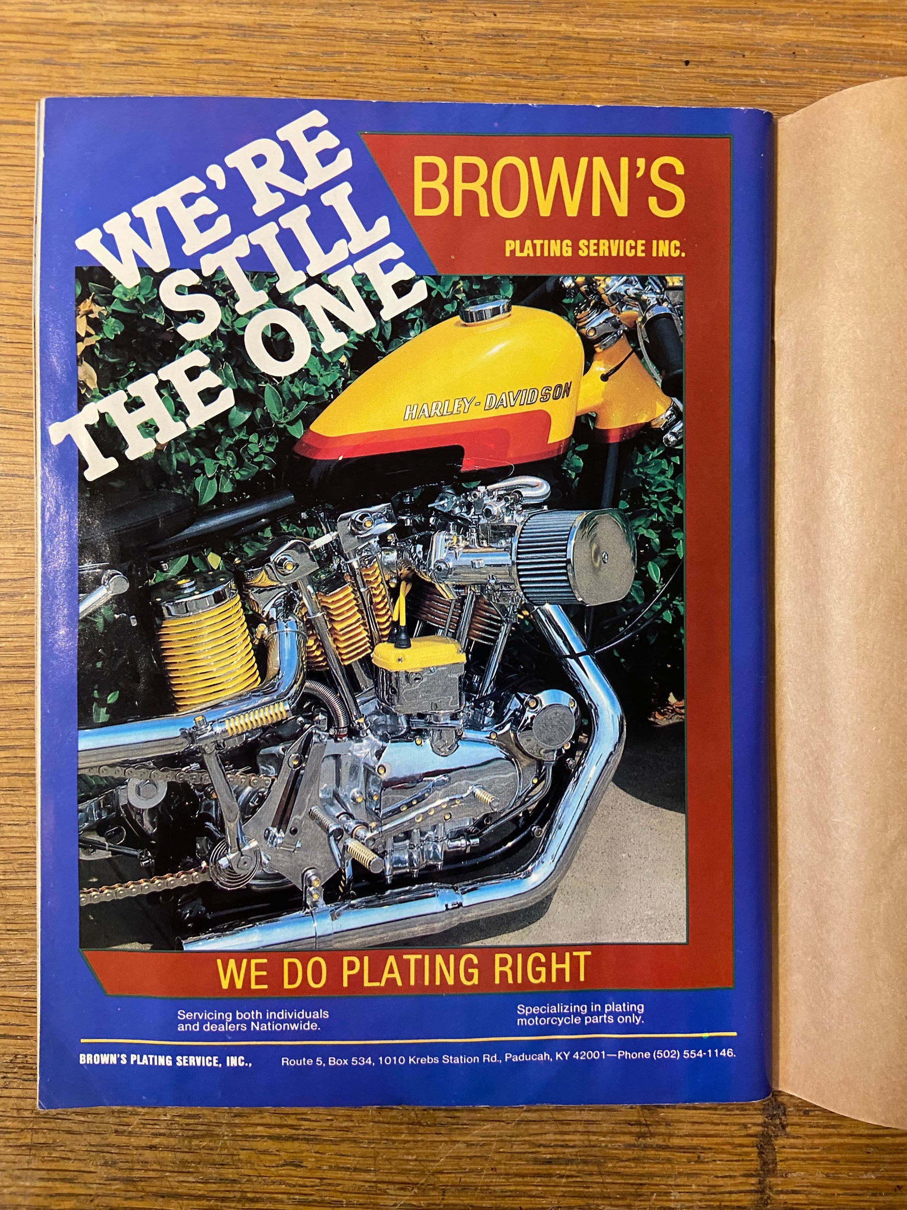 Magazine, Adult, , Easy Riders, No. 128, Vol. 14, February 1984, Back view