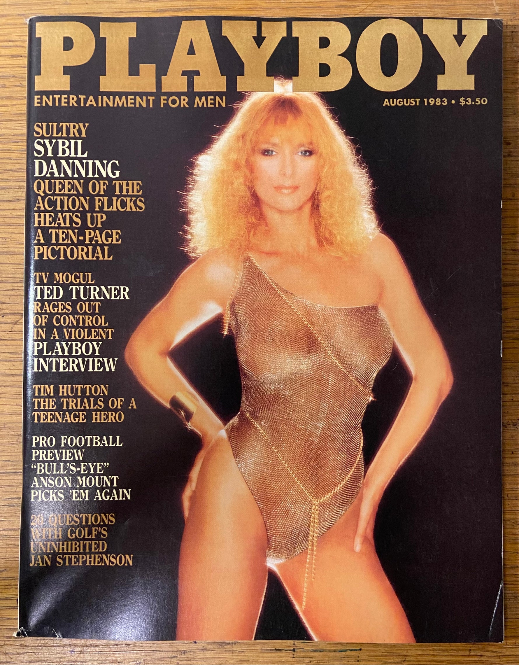 Magazine, Adult, , Playboy Vol. 30, No. 8, August 1983, Front view