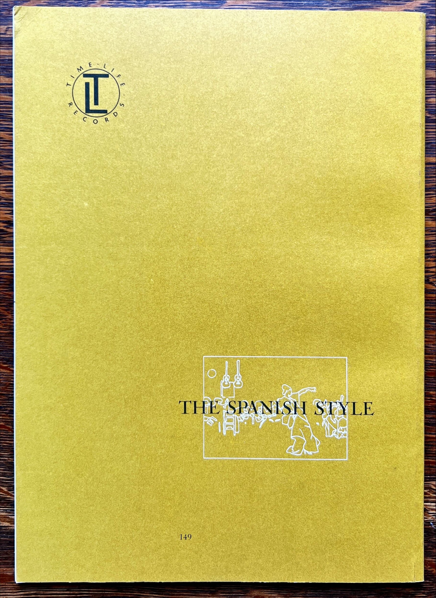 Book, Music, Frederic V. Grunfeld, The Spanish Style (The Story of Great Music), Back view