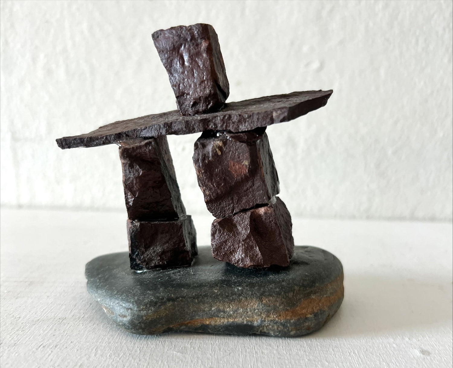 Craft work, Carving, Material: Stone, Unknown Artist, Back view