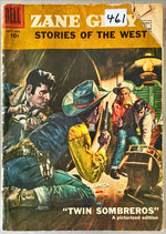 Comic, Collectibles, Zane Grey, Zane Grey’s Stories of the West “Twin Sombreros” A Picturized Edition, Sept-Nov, Front view