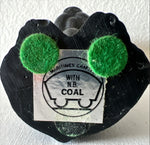 Craft work, Carving, Material: Coal, Unknown Artist, Bottom view