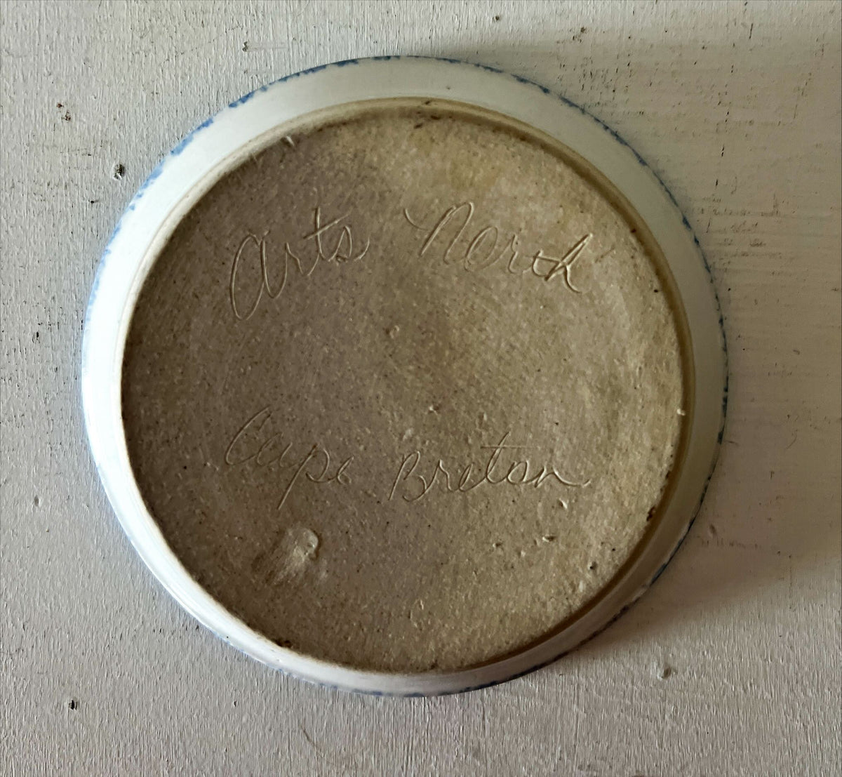 Craft work, Pottery, Material: Clay, Arts North, Bottom view