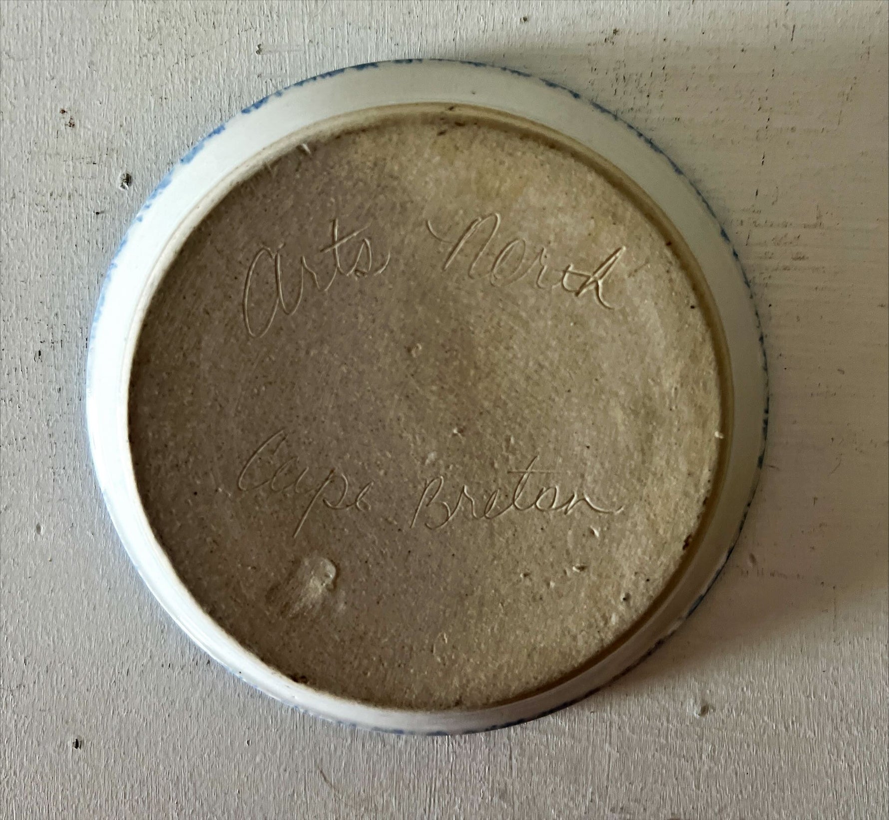 Craft work, Pottery, Material: Clay, Arts North, Bottom view
