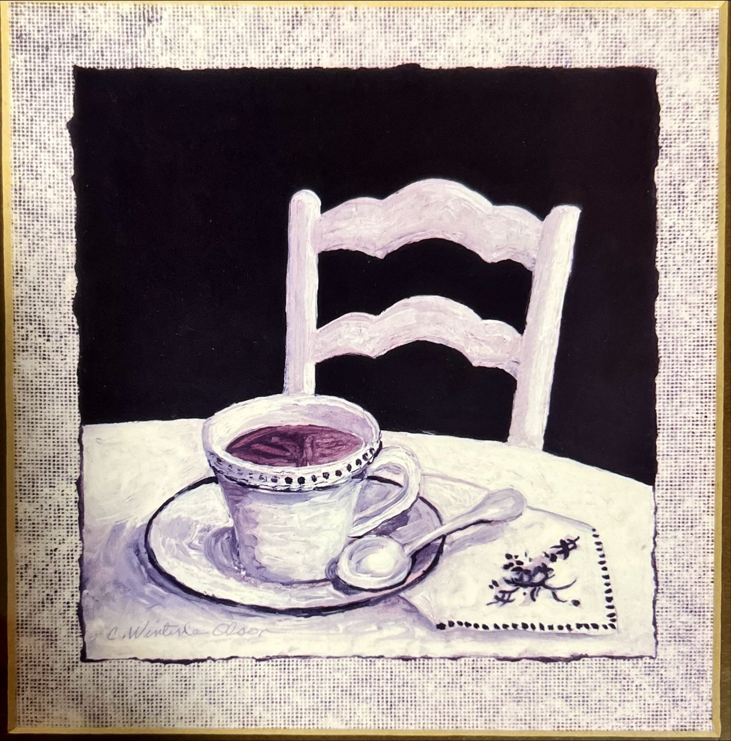 Print, Still Life, C.W. Olson, Art view
