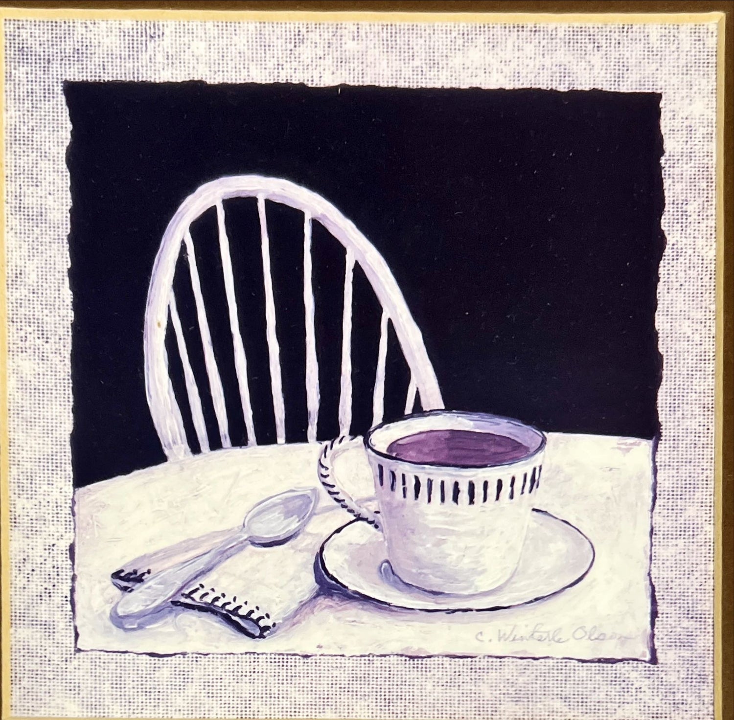 Print, Still Life, C.W. Olson, Art view