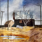 Watercolour painting, Landscape Shirley Patterson, Cover view