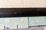Print, Nautical, Fish, Abstract, Unknown Artist, Damage view