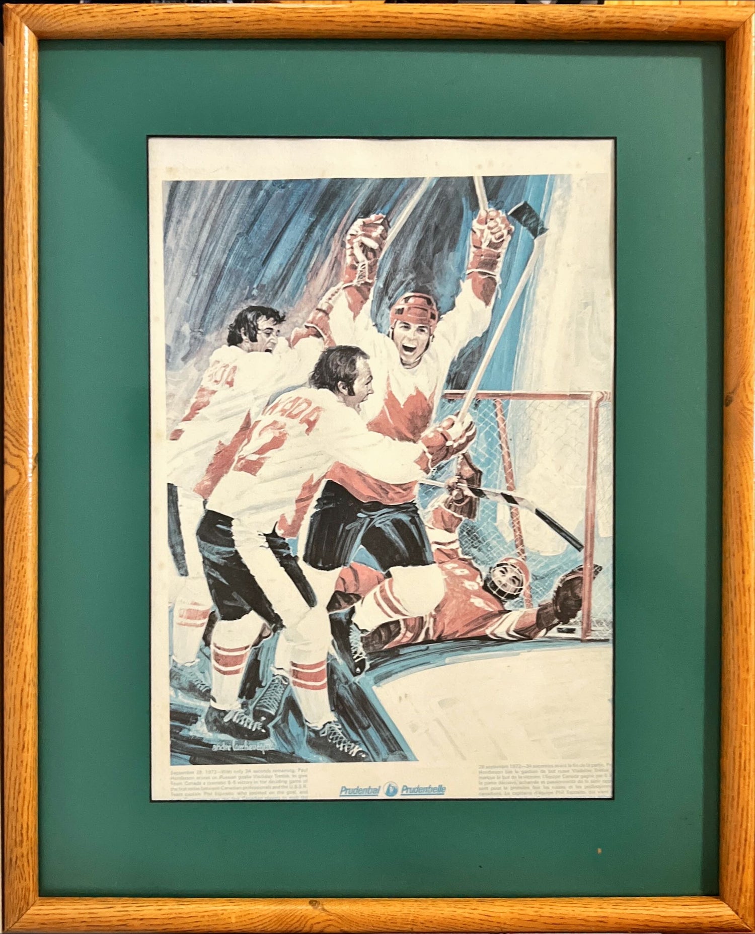 Print, Sport, Andre L'archevêque, Front view
