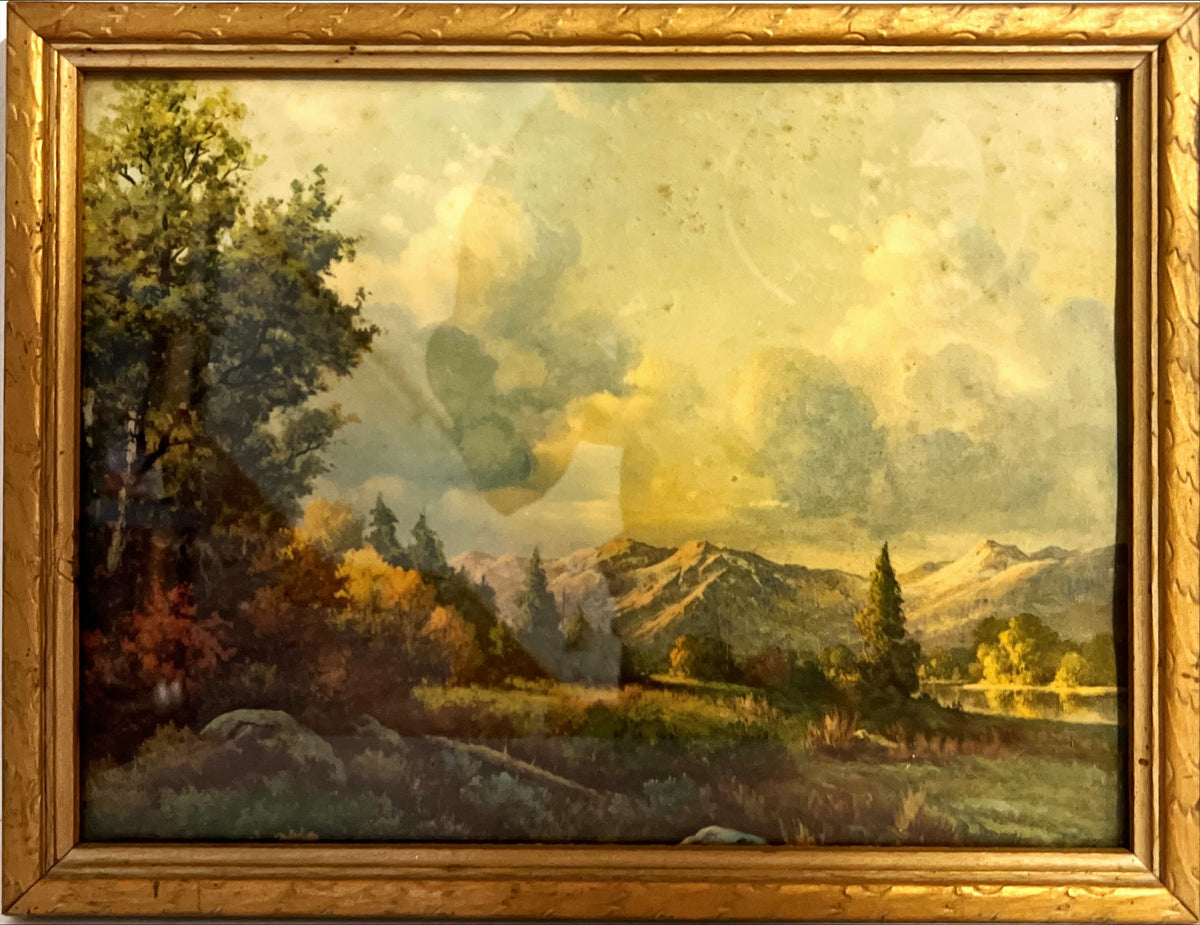 Print, Landscape, Unknown Artist, Front view