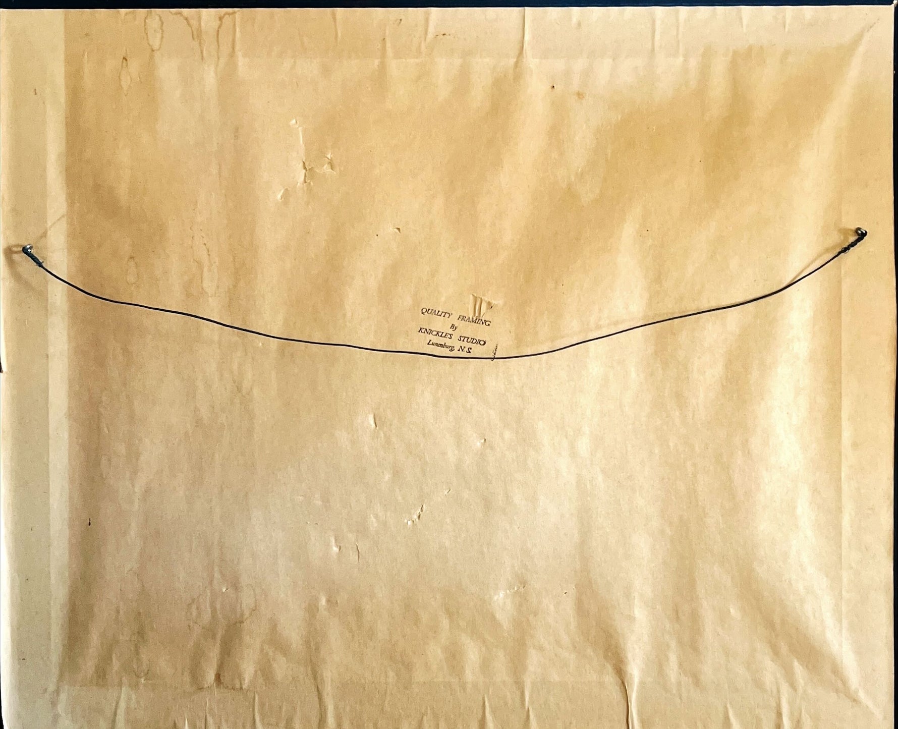 Craft work, Embroidery, Material: Textile, Unknown Artist, Back view