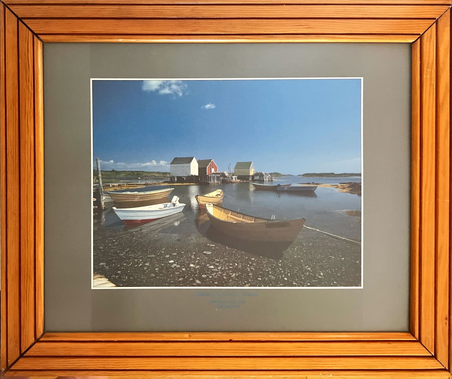 Photo, Nautical, Seascape, Boats Sherman Hines, Front view
