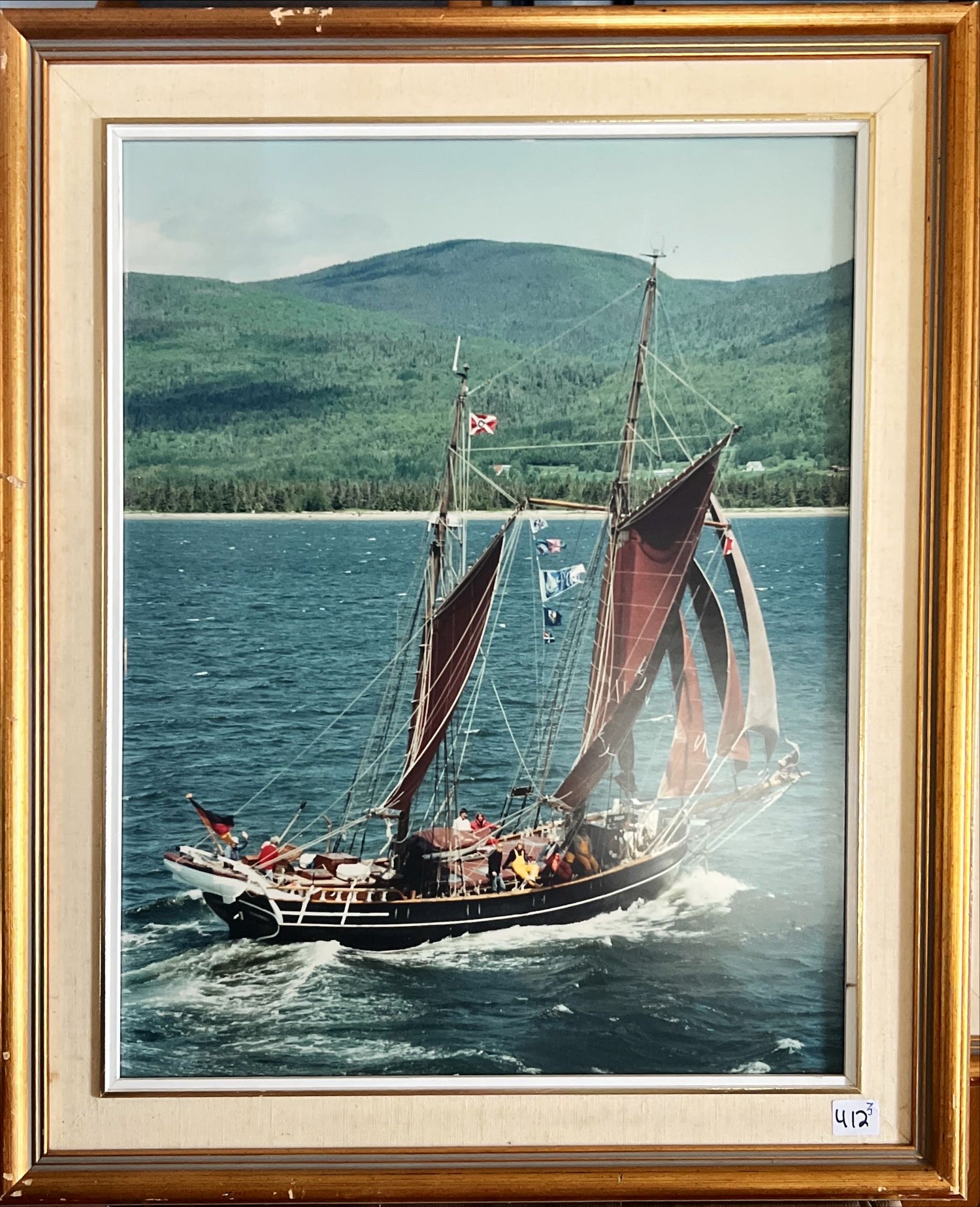 Photo, Nautical, Seascape, Boats Unknown Artist, Front view