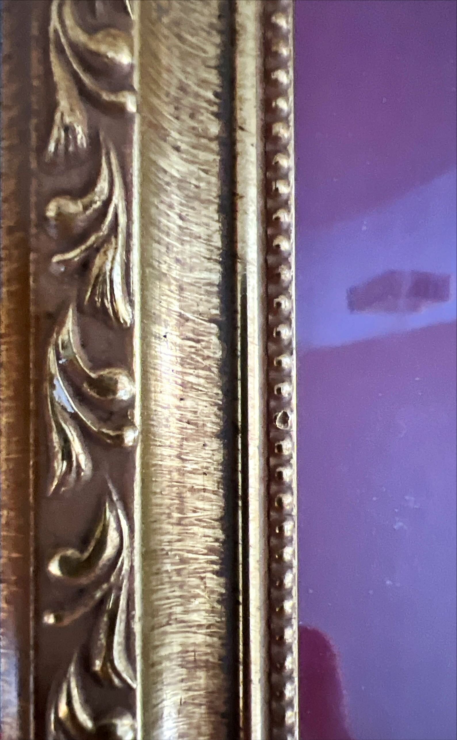 Print, Still Life, A.L. Morgan, Damage view