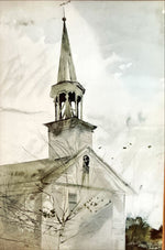 Print, Architecture, Buildings, Andrew Wyeth, Art view
