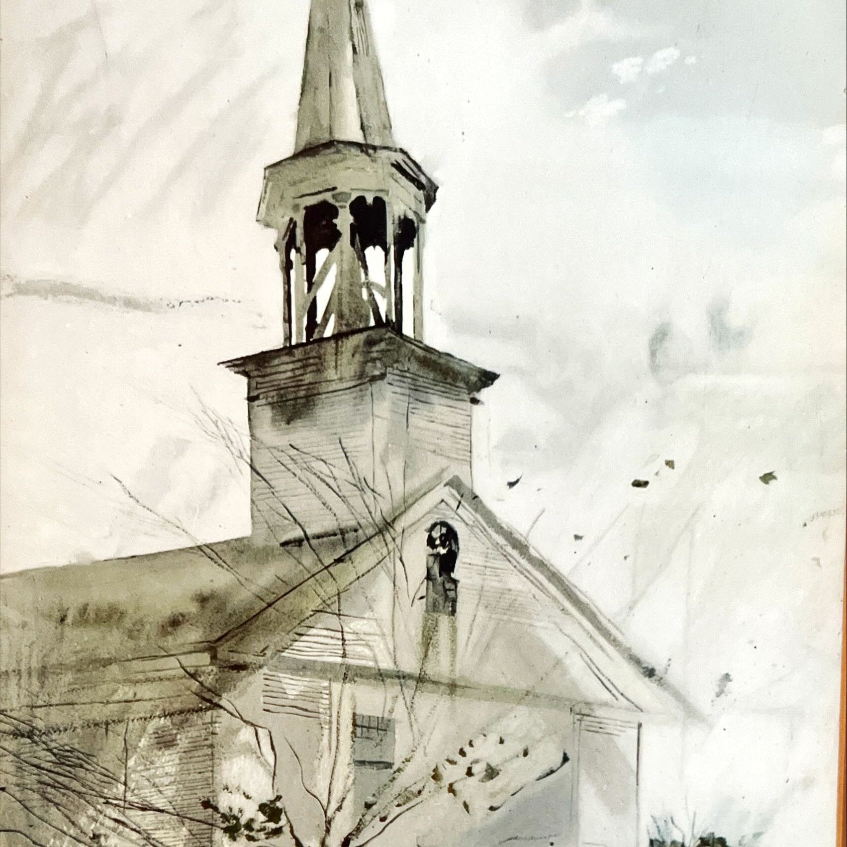 print, Architecture, Buildings Andrew Wyeth, Cover view