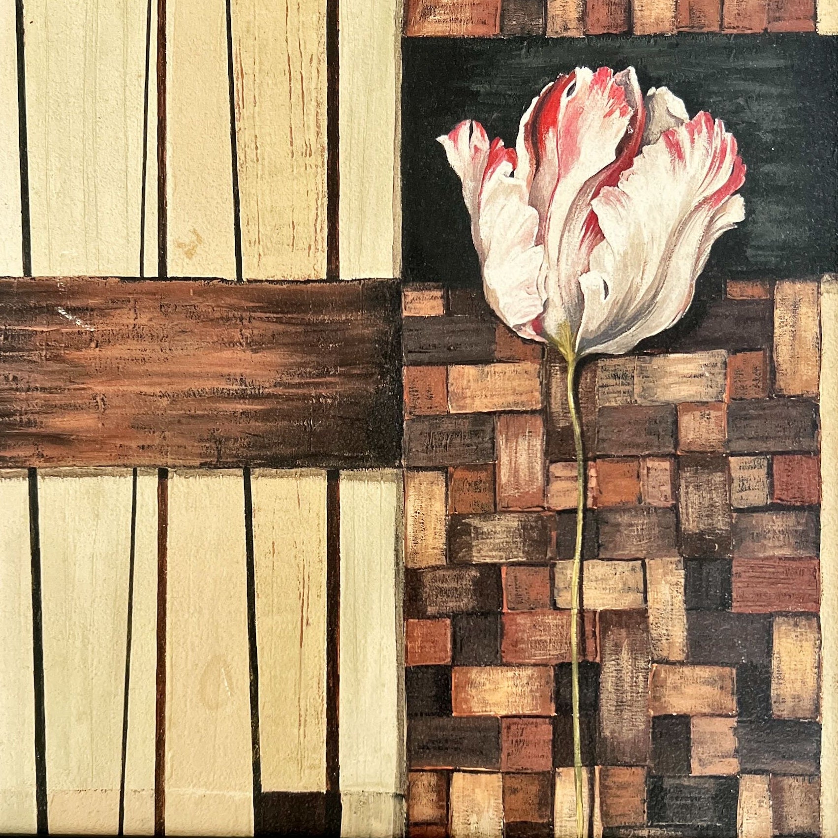 print, Floral Unknown Artist, Cover view