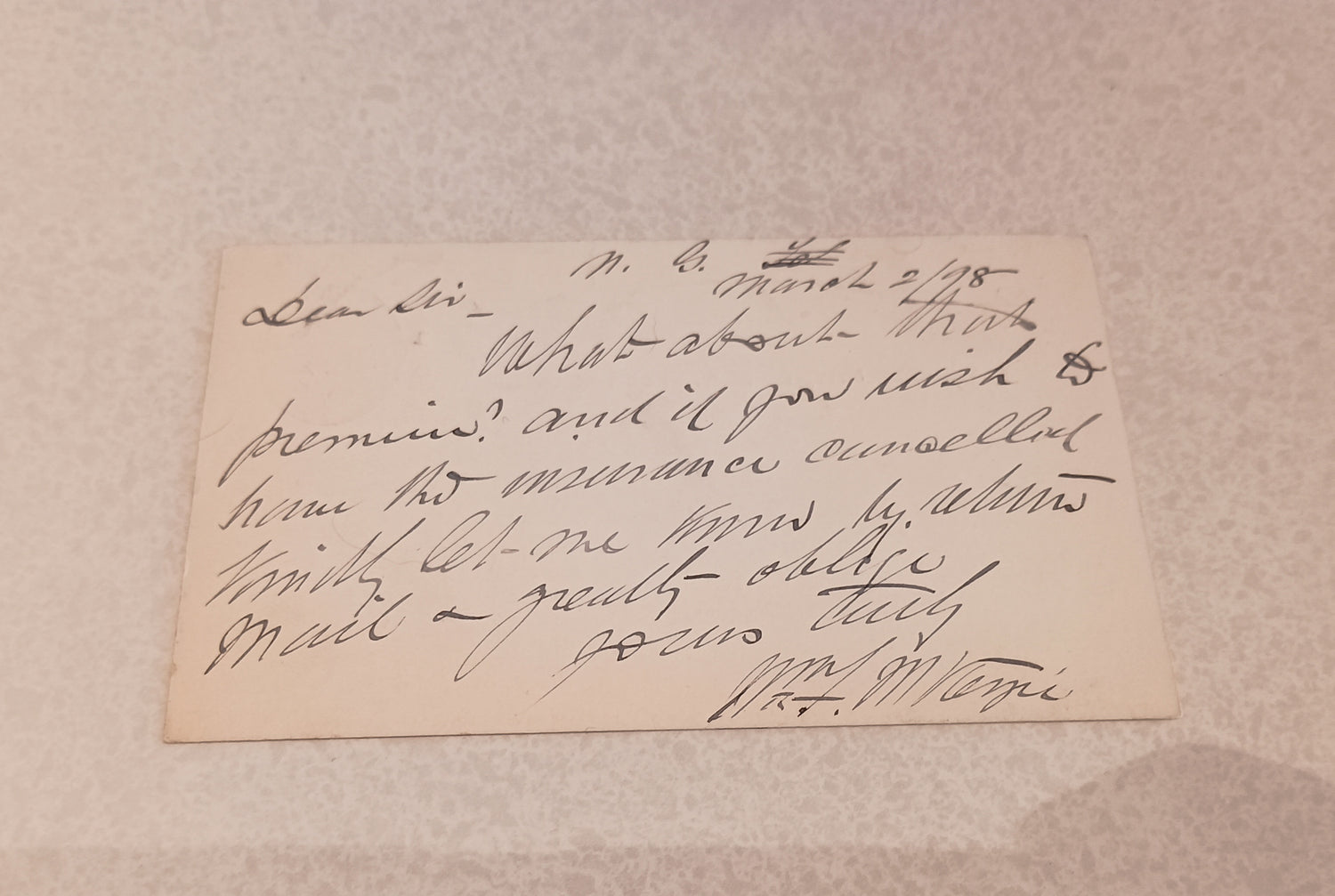 Post Card, Card, New Glasgow to Pictou, Unknown Artist, Front view